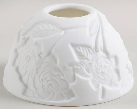 Bernardaud Lithophane Candle Votive Gardenia Flowers - Boxed
