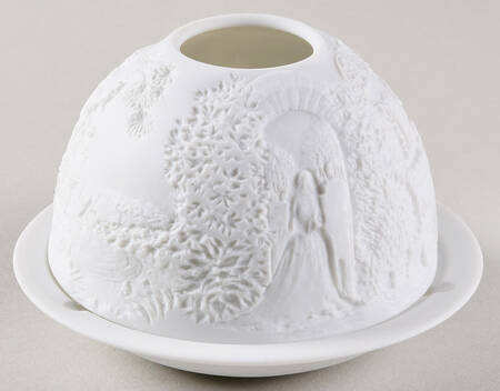 Bernardaud Lithophane Candle Votive The Wedding - Boxed