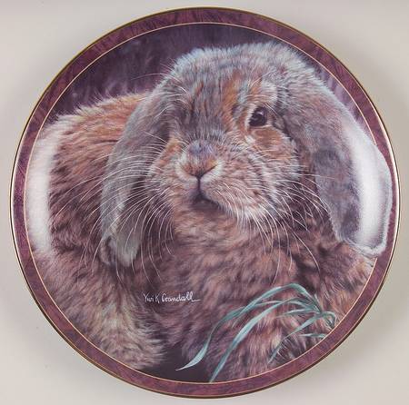 Bunny Tales Fuzzball - No Box by Bradford Exchange