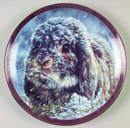 Bunny Tales Snow Bunny - No Box by Bradford Exchange