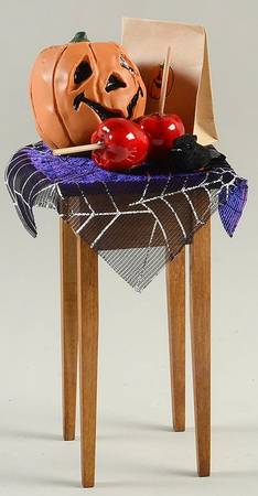 Halloween Carolers & Accessories Halloween Table With Treats - No Box