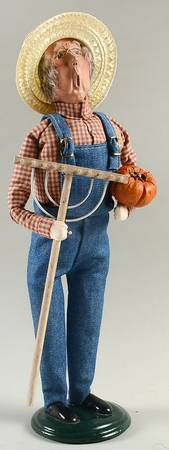 Thanksgiving & Harvest Carolers Grandfather Farmer - No Box