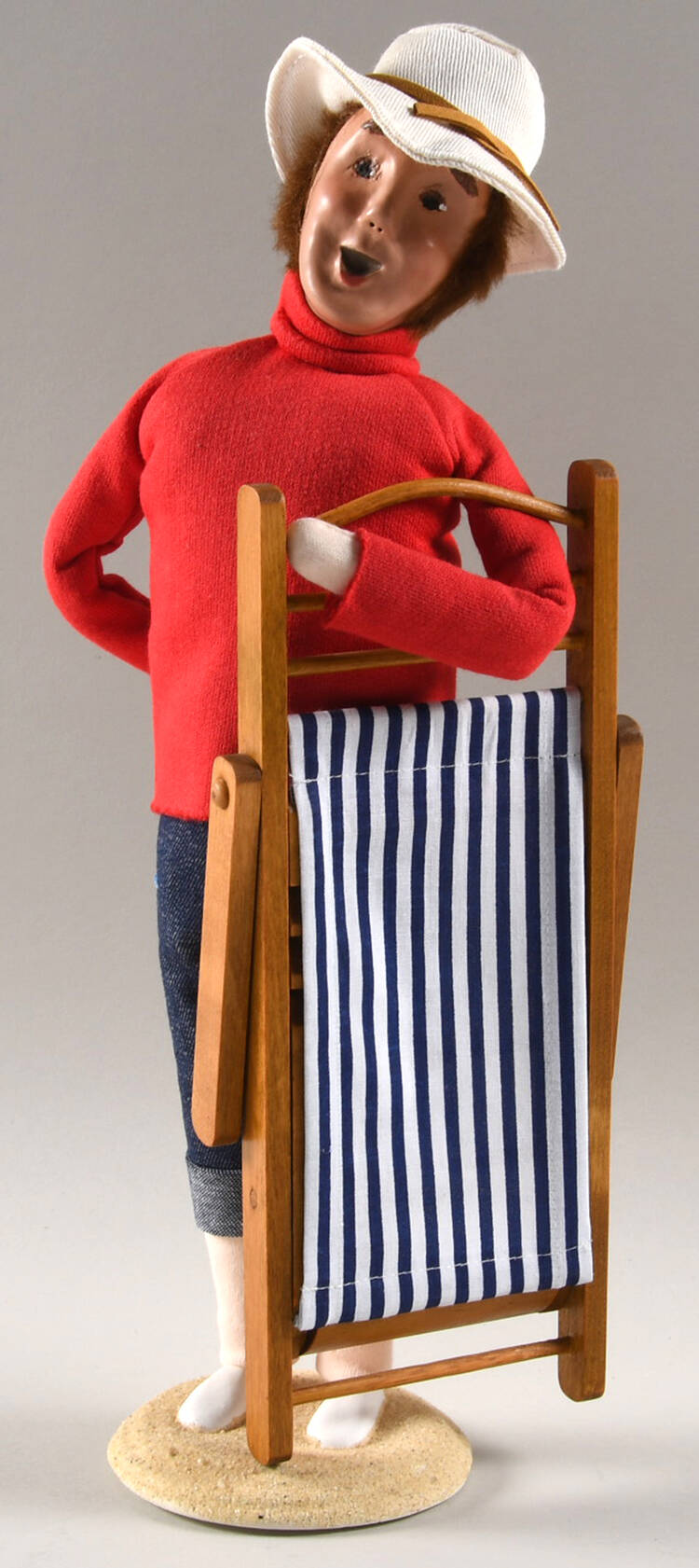 Beachcombers Man With Beach Chair - No Box