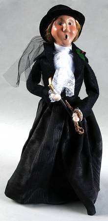 Spring & Summer Carolers Fox Hunt Woman-Equestrian - No Box