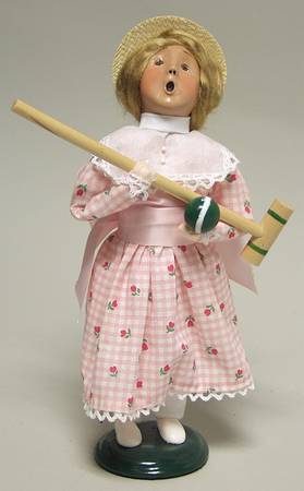 Spring & Summer Carolers Croquet Girl - No Box