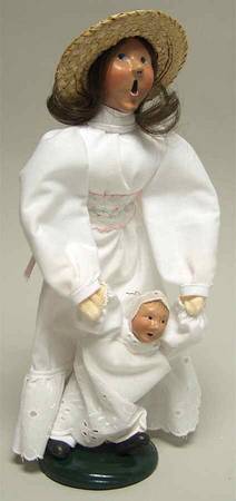 Spring & Summer Carolers Mother With Toddler - No Box