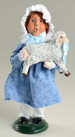 Spring & Summer Carolers Girl With Lamb - No Box