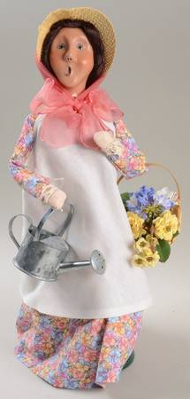 Spring & Summer Carolers Gardener Woman - No Box