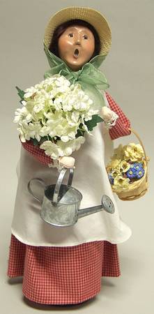 Spring & Summer Carolers Gardener Woman - No Box