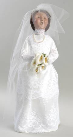 Wedding Carolers Bride - Brunette - No Box