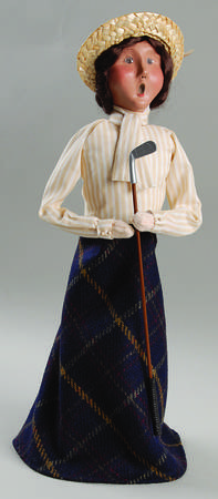 Spring & Summer Carolers Golfer-Woman - No Box