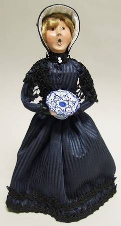 Seafaring Carolers Ocean Trader - Woman Blue - No Box