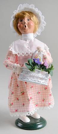 Spring & Summer Carolers Girl With Basket - No Box