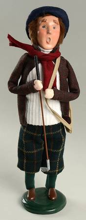 Spring & Summer Carolers Golfer-Man With Clubs - No Box