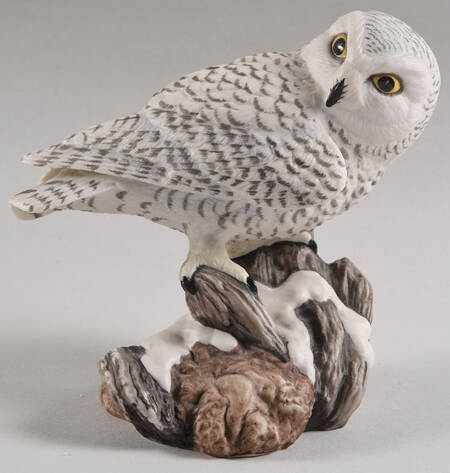 American Owl Collection Snowy Owl - With Box