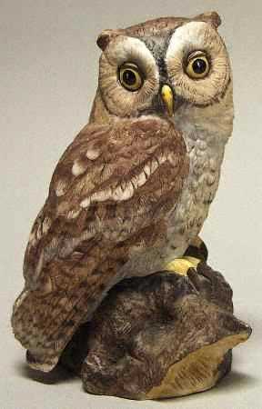 American Owl Collection Screech Owl - Boxed