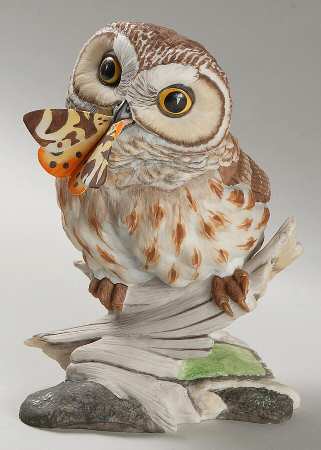 Boehm Birds Saw-Whet Owl - No Box