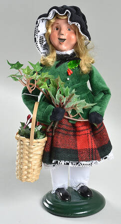 Cries of London Girl With Holly & Ivy - No Box