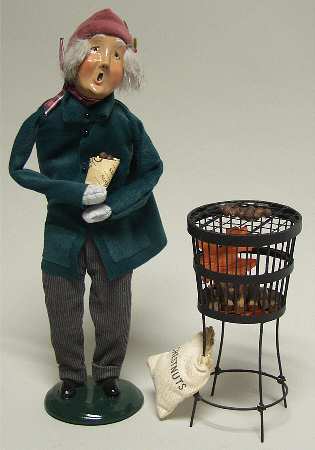 Cries of London Man Roasting Chestnuts-2pc Set - No Box