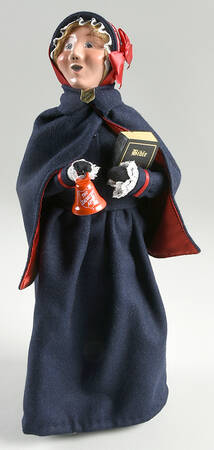 Salvation Army Woman With Bible & Bell - No Box