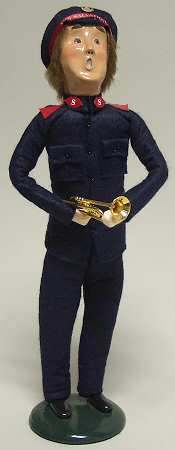 Salvation Army Man With Cornet - No Box