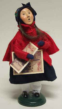 Salvation Army Girl Holding War Cry Leaflet - No Box