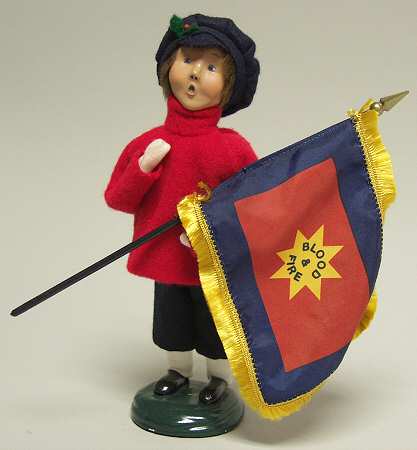 Salvation Army Boy With Flag - No Box