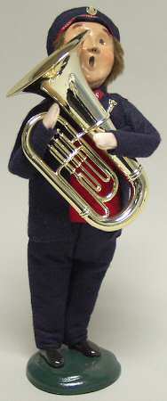 Salvation Army Man With Tuba - No Box