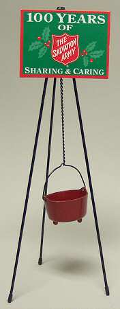 Salvation Army Salvation Army Kettle With Tripod - No Box
