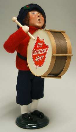 Salvation Army Boy With Bass Drum - No Box