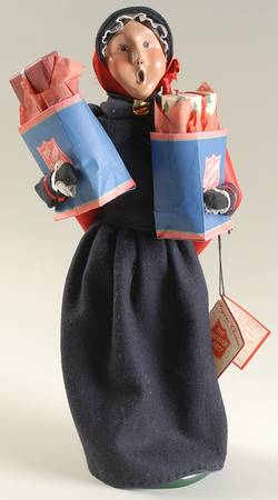 Salvation Army Woman With Shopping Bags - No Box