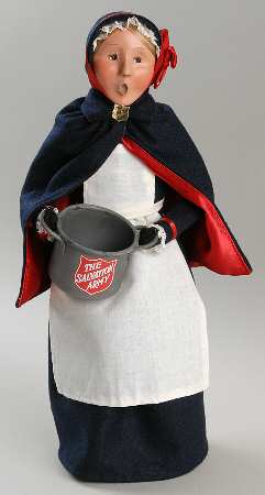 Salvation Army Woman With Soup Pot - No Box
