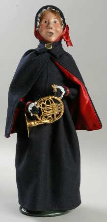 Salvation Army Woman With French Horn - No Box