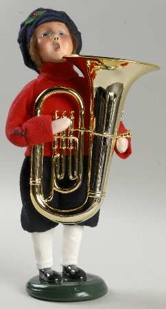 Salvation Army Boy With Tuba - No Box