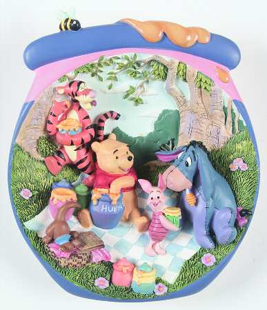 Pooh's Hunnypot Adventure Pooh-Ish Sort Of Picnic - No Box by Bradford Exchange