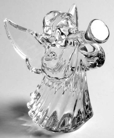 Angel Figurine Noel Bugle Angel - With Box