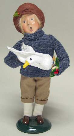 A Christmas Carol Boy With Goose - No Box