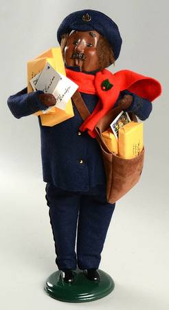 African American Carolers Postman - No Box
