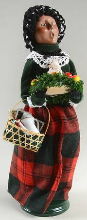 African American Carolers Gifting Woman - No Box