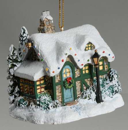 Thomas Kinkades Winter Memories Silent Night - No Box