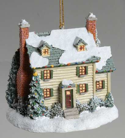 Thomas Kinkades Winter Memories Winter Morning - No Box