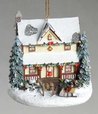 Thomas Kinkades Winter Memories Victorian Christmas Iv - No Box