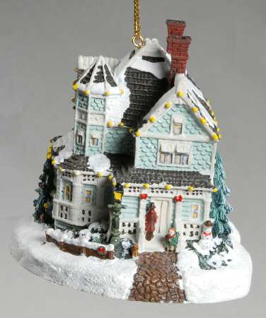 Thomas Kinkades Winter Memories Victorian Christmas - No Box