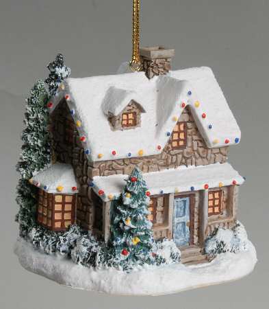 Thomas Kinkades Winter Memories Christmas Eve - No Box