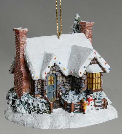 Thomas Kinkades Winter Memories A Christmas Welcome - No Box