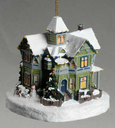 Thomas Kinkades Winter Memories Victorian Christmas Ii  - No Box