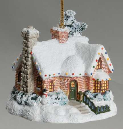 Thomas Kinkades Winter Memories Village Christmas - No Box