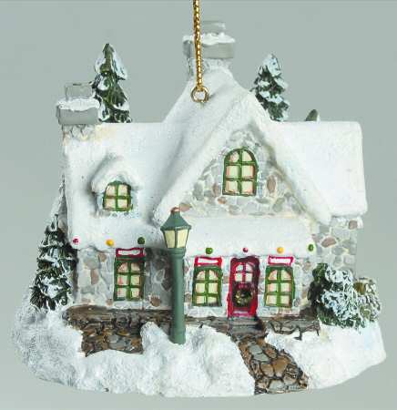 Thomas Kinkades Winter Memories Santa's Workshop Toys - No Box