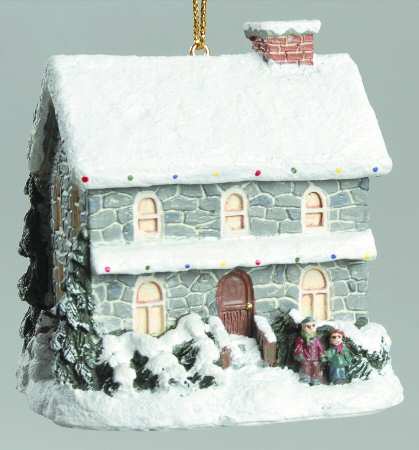 Thomas Kinkades Winter Memories Holiday Morning - No Box