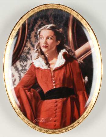 Gone With The Wind-Cameo Memories Garnet Glamour - No Box